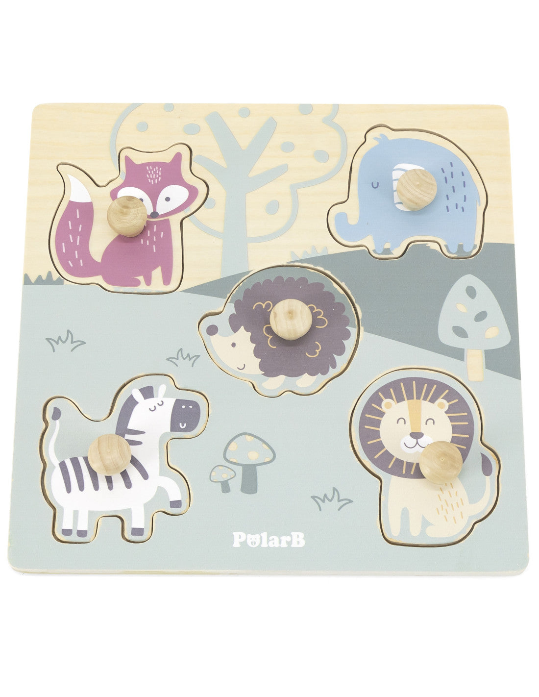 Puzle ar tapām - dzīvnieki