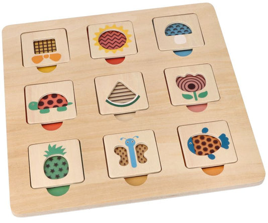 Rakstu puzle, sensora puzle