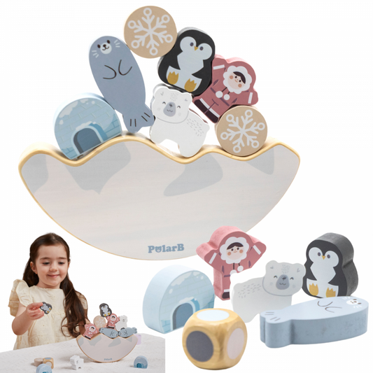 Balansa puzle ar dzīvnieki, PolarB