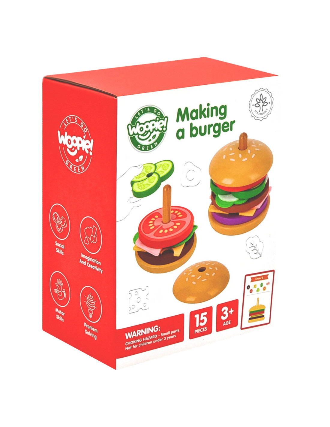 Burgera puzle - loģiskās domāšanas spēle