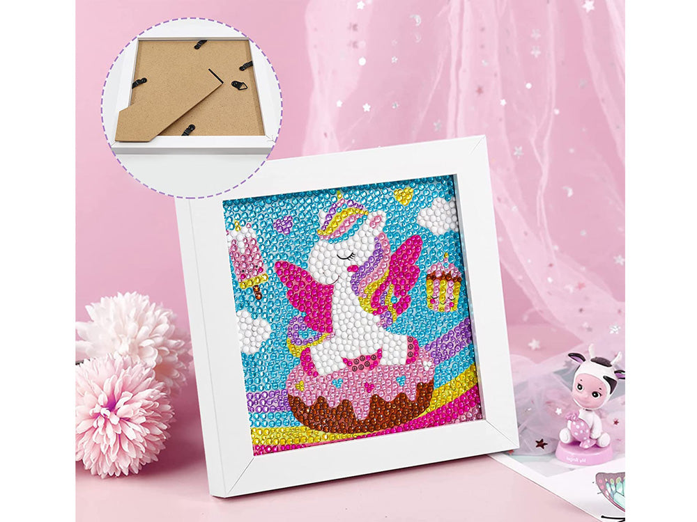 Radošs Dimantu komplekts uzlīmju un piekariņu veidošanai Unicorn