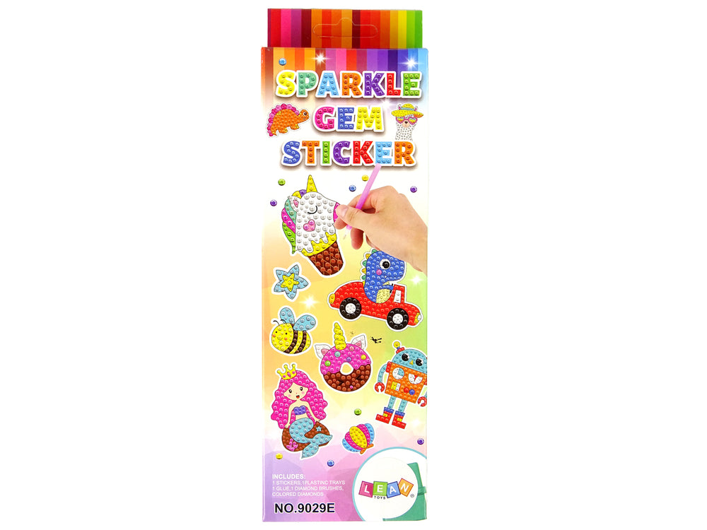 Dimantu uzlīmes, radošais komplekts Kosmosa tematikā