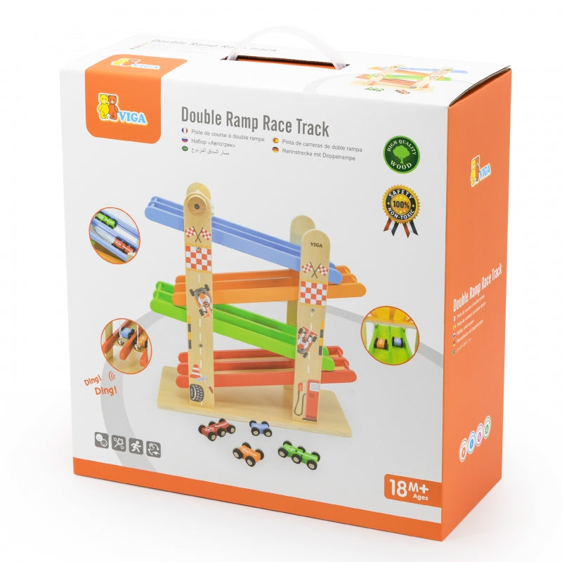 Dubultais slidkalniņš auto rampa