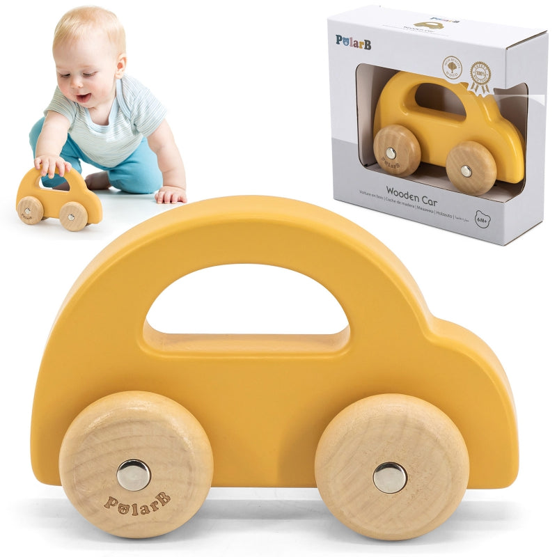 Koka auto, dzeltens