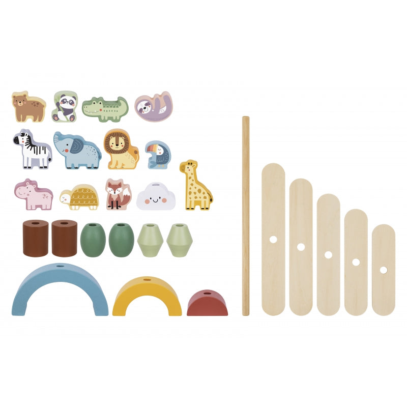 Koka balansa spēle dzīvnieki