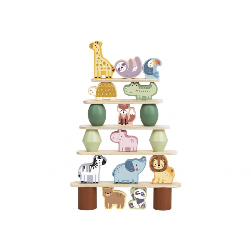 Koka balansa spēle dzīvnieki