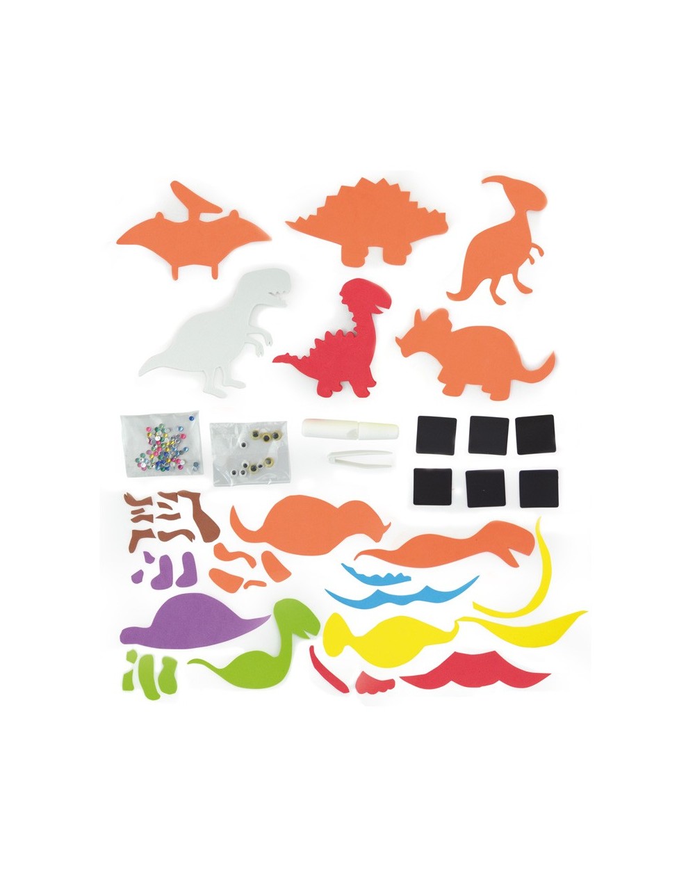 Magnētisko Dinozauru veidošana, radošais komplekts