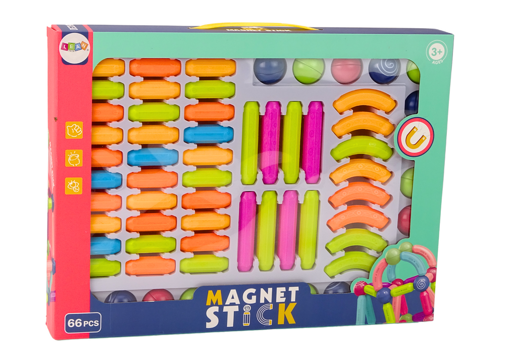 Magnētu stieņi 66 elementi