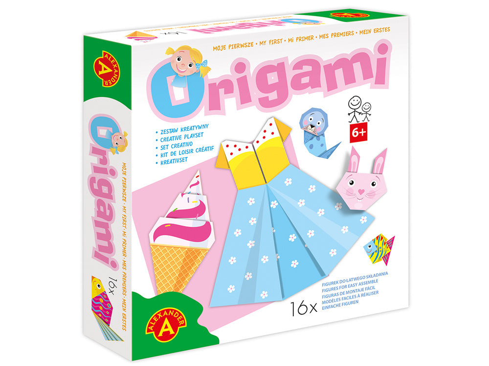 Mans pirmais Origami komplekts 16 figūras