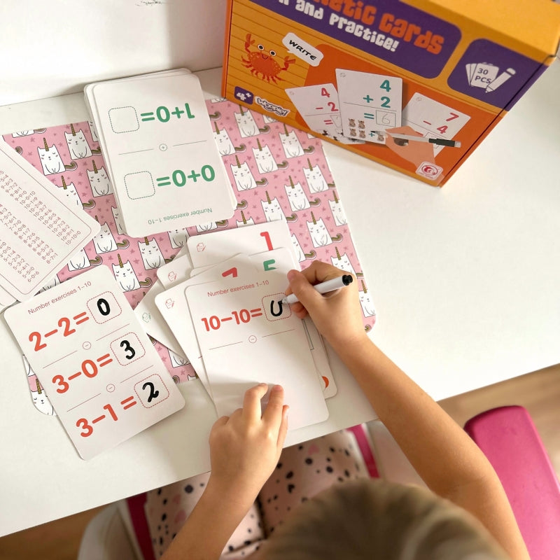 Matemātisko darbību kartītes