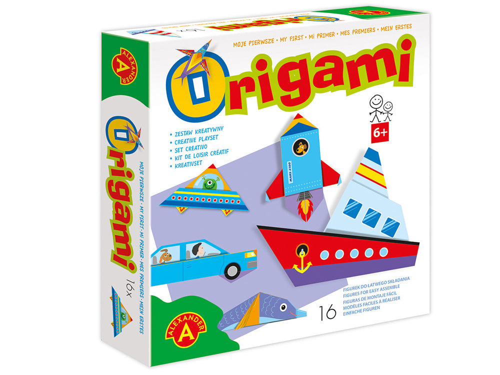 Origami komplekts 3D transportlīdzekļi