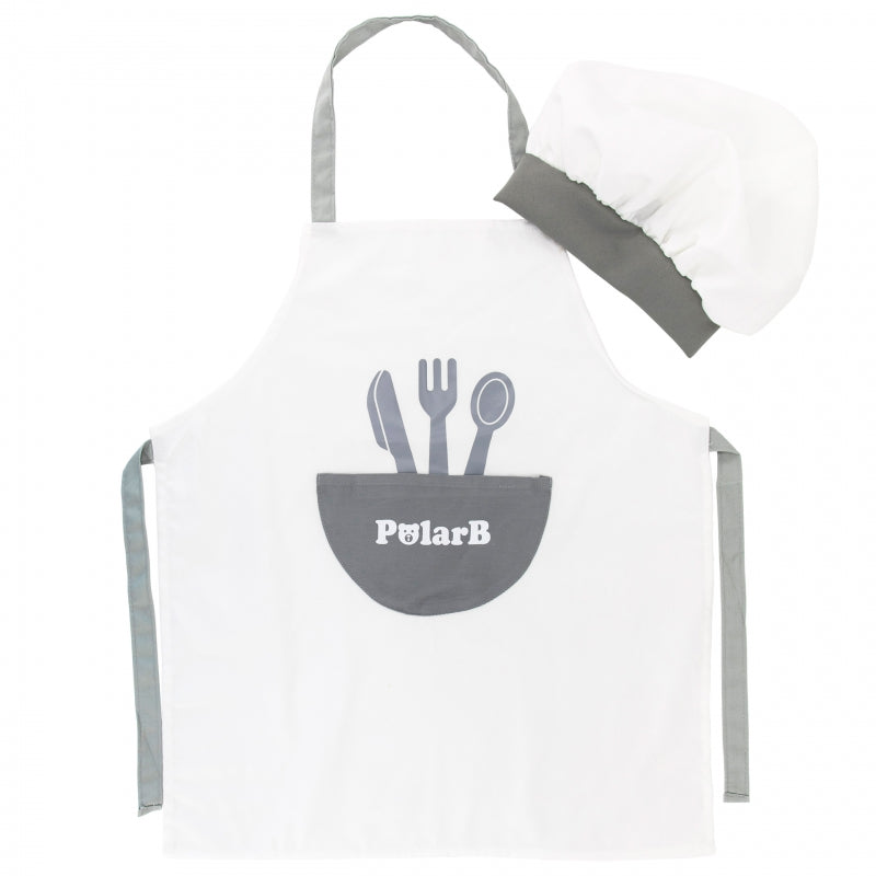 Pavāra priekšauts bērnam, balts