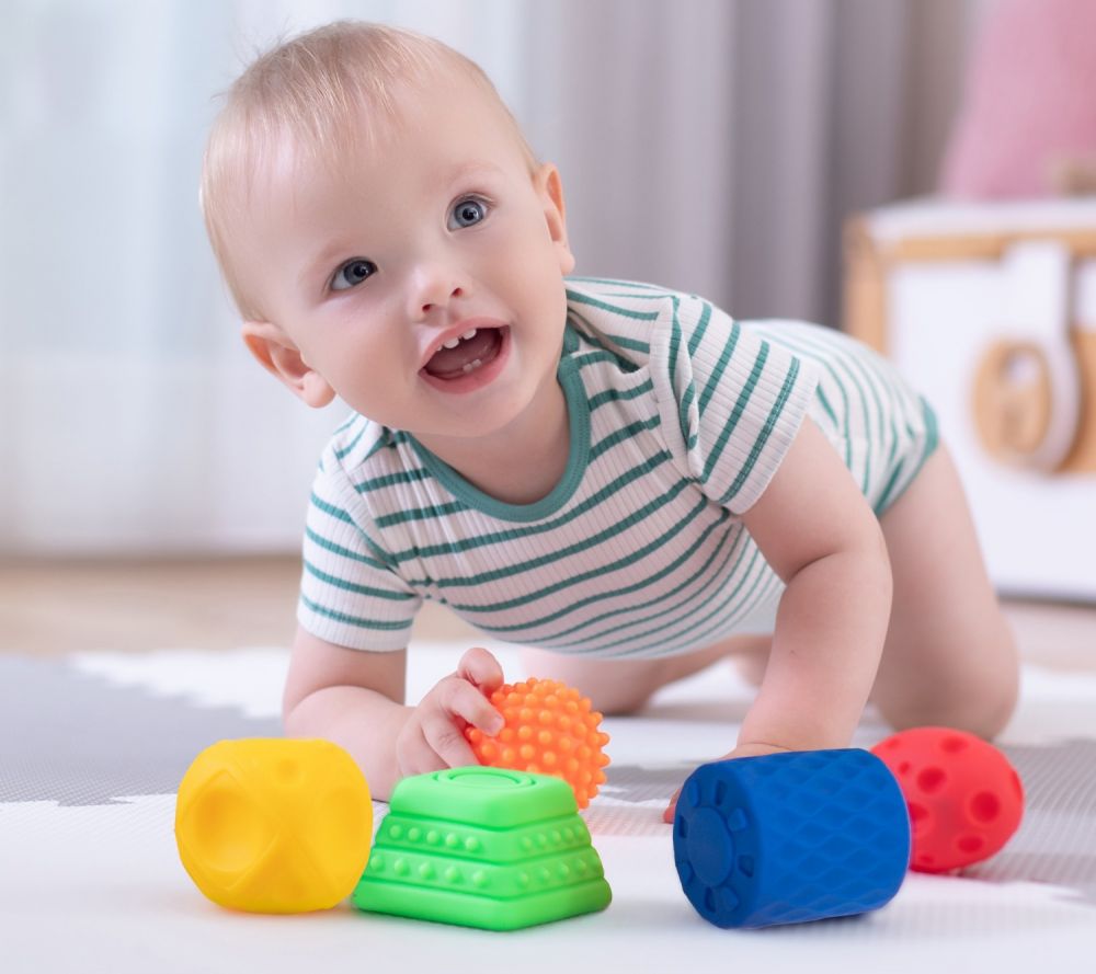 Sensoro bumbu komplekts mazuļiem (0mēn+) 5 gab