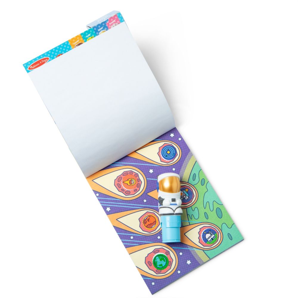 Sticker WOW uzlīmju zīmogs Astronauta tematikā
