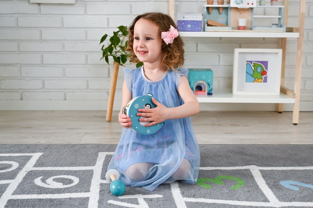 Tamburīns ar pingvīnu