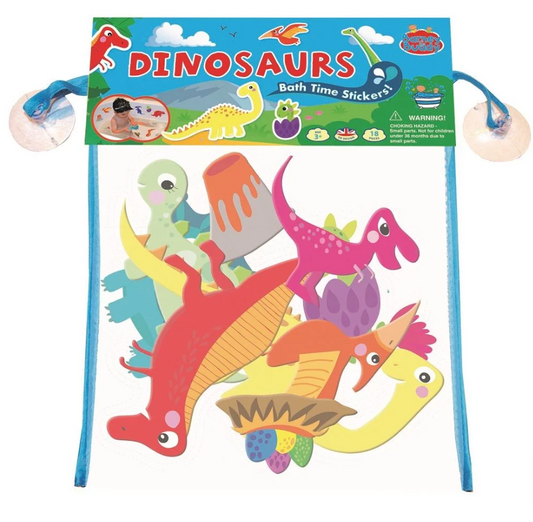 Vannas uzlīmes Dinozauru tematikā