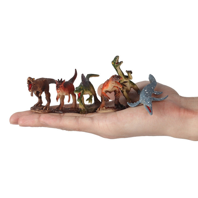 Dinozauru figūru komplekts ar 18 elementiem