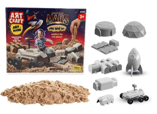 Kinētisko smilšu komplekts - MARS