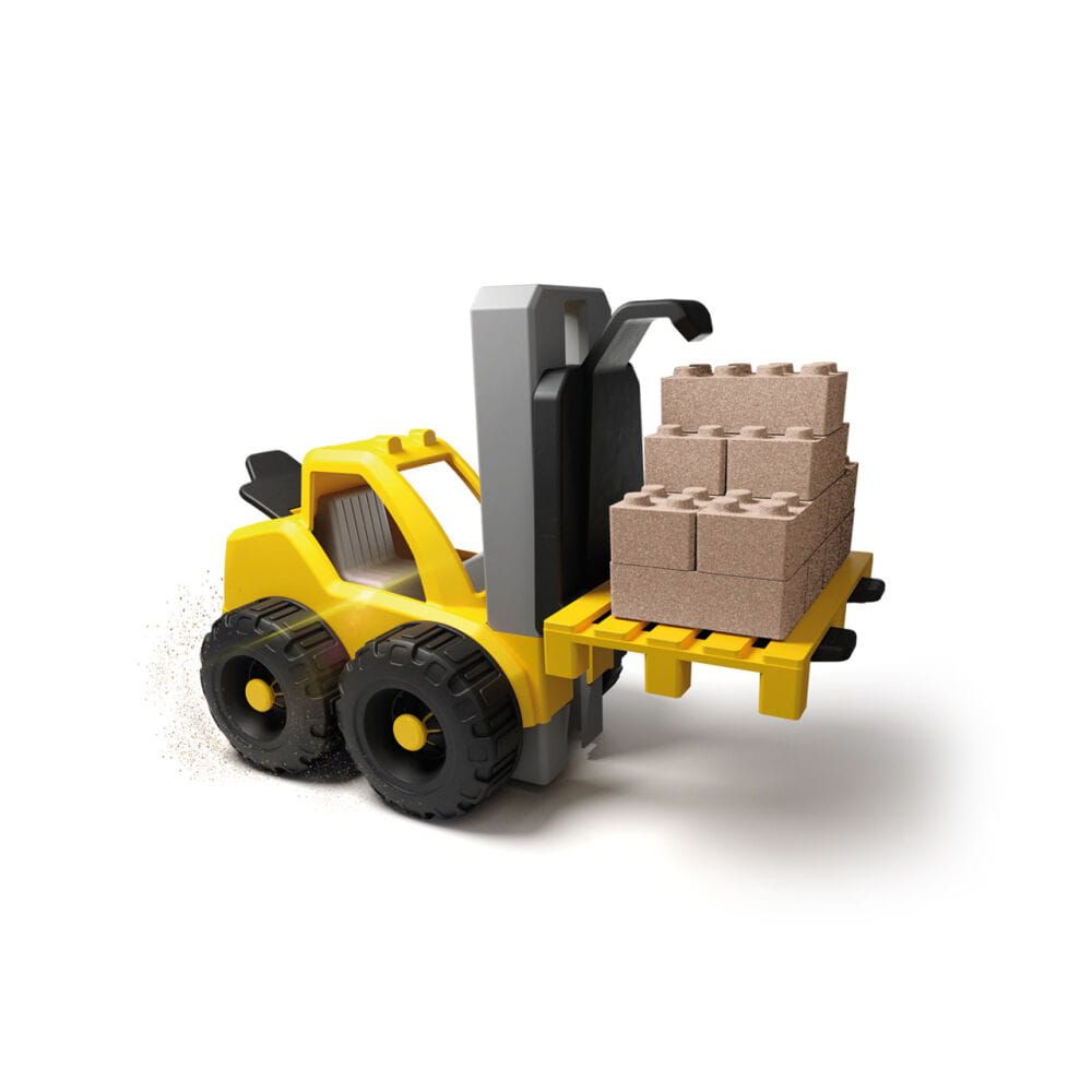 Kinētisko smilšu komplekts - Būvniecība