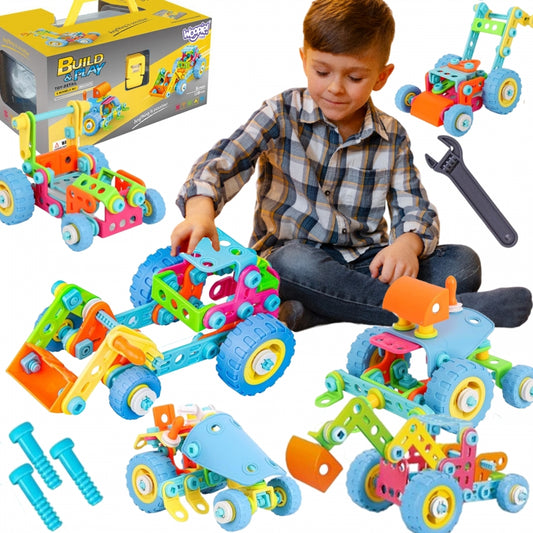 6in1 transportlīdzekļu konstruktors STEM