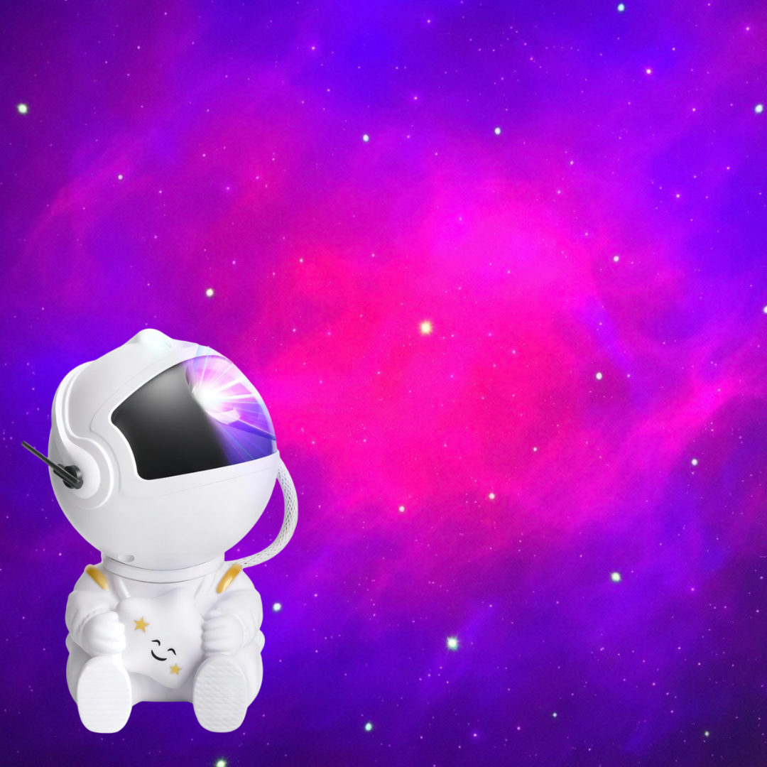 Mazā nakts lampa Astronauts, projektors