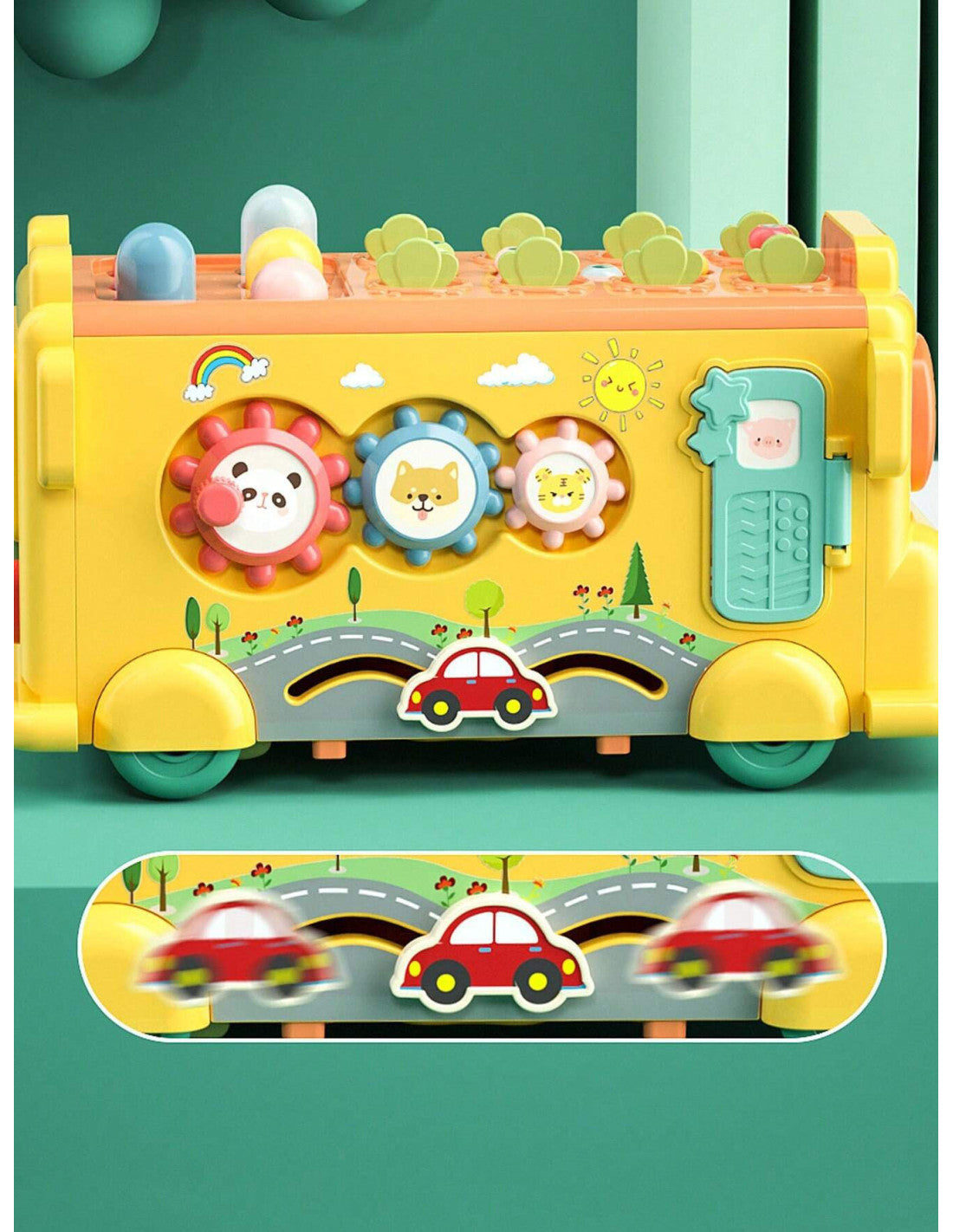 6 in 1 Interaktīvs Autobuss