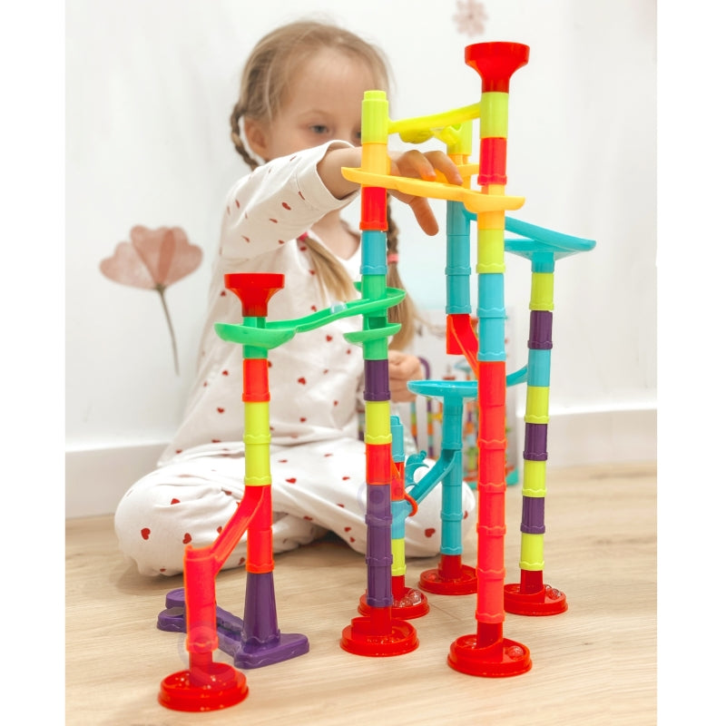 Bumbiņu trase konstruktors 142 elementi