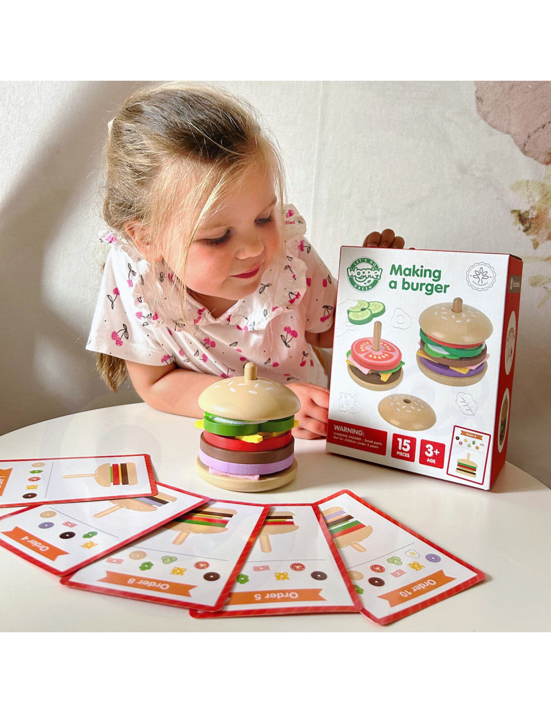 Burgera puzle - loģiskās domāšanas spēle