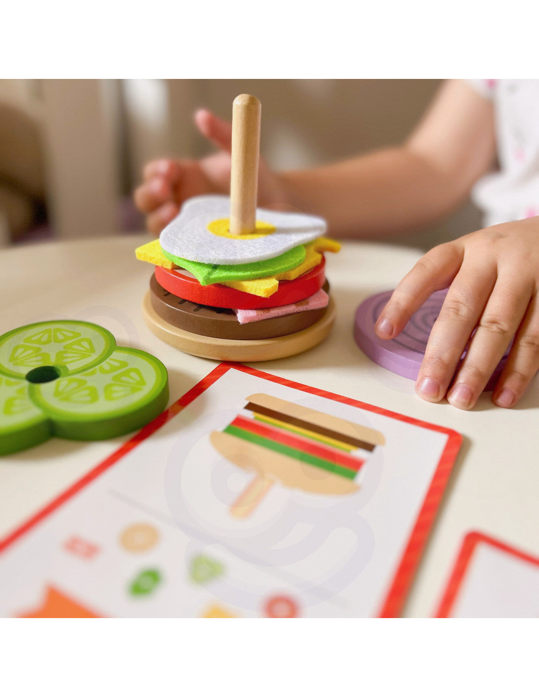 Burgera puzle - loģiskās domāšanas spēle