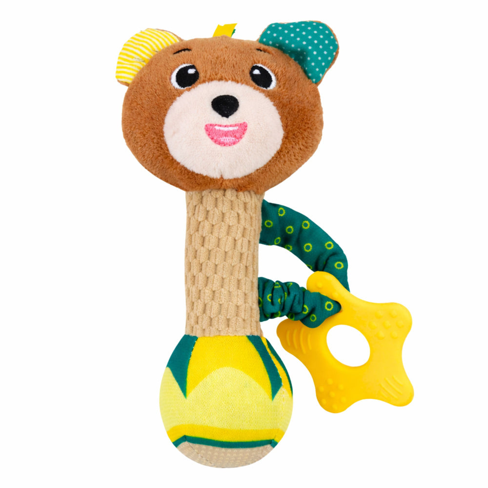 Mīksts plīša grabulis , lācis