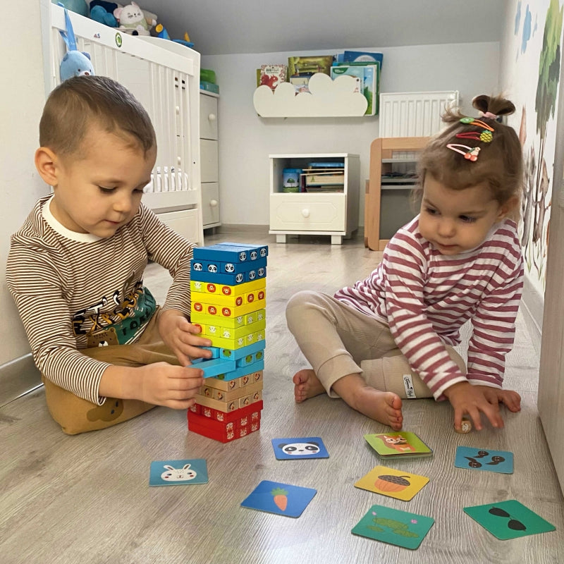 Jenga koka galda spēle