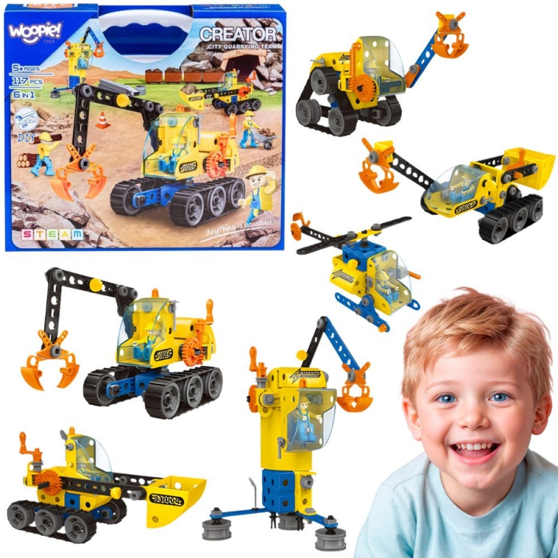 Konstruktors STEM, celtniecības transportlīdzekļi