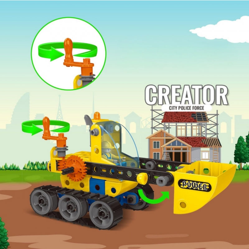 Konstruktors STEM, celtniecības transportlīdzekļi