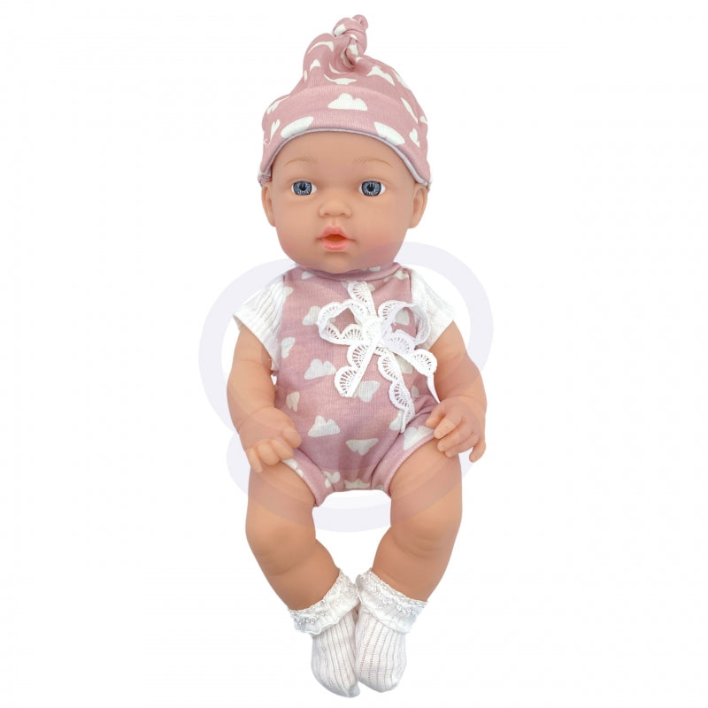 Lelle bēbis 36cm ar pudelīti
