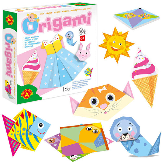 Mans pirmais Origami komplekts 16 figūras