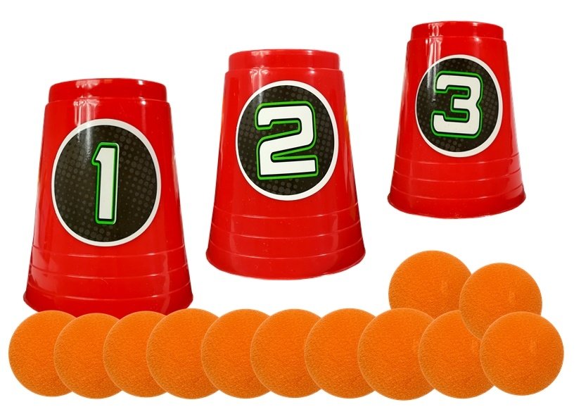 Mīksto lodīšu mērķī trāpīšanas spēle