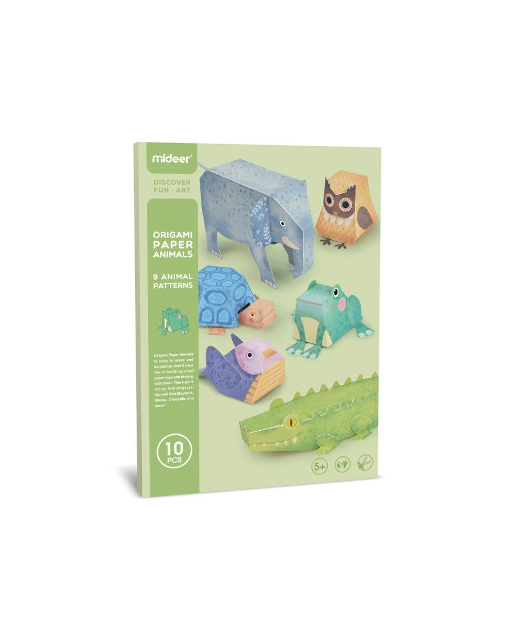 Origami komplekts dzīvnieku tematikā