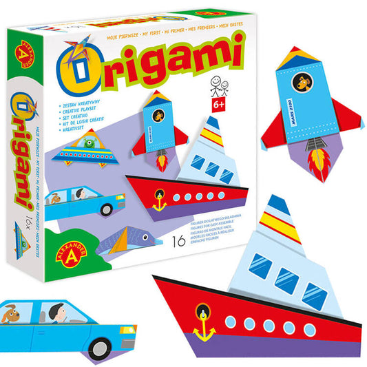 Origami komplekts 3D transportlīdzekļi