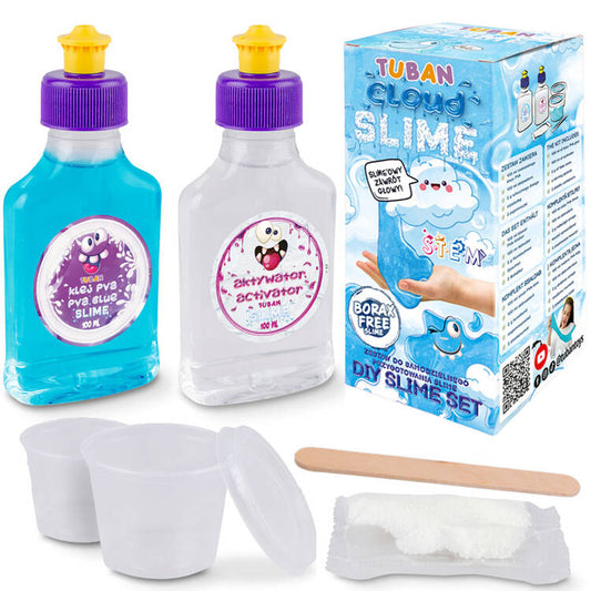 Slime veidošanas komplekts Mākonīts