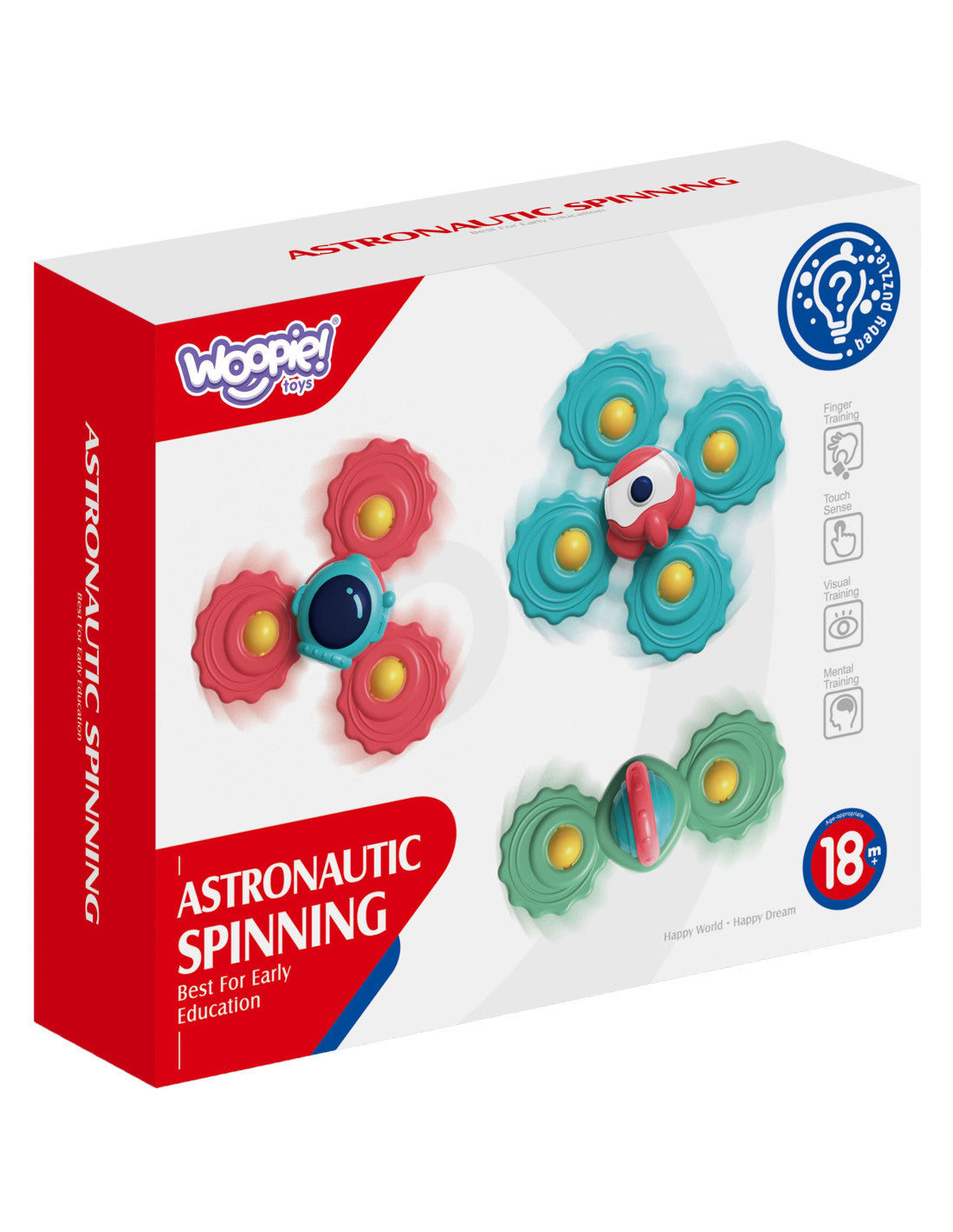 Spineru komplekts ar piesūcekņiem
