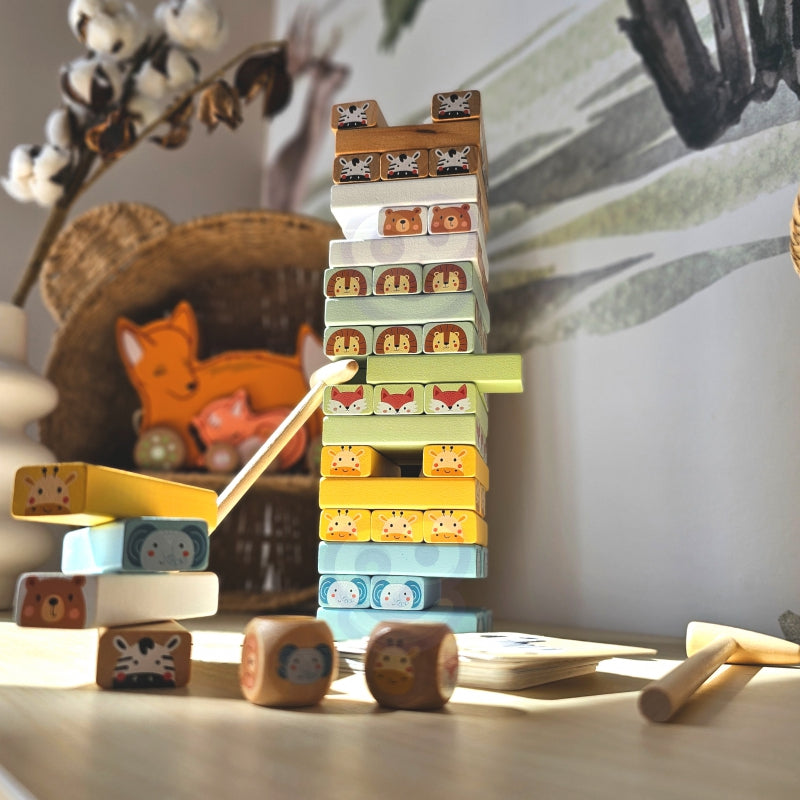 Jenga koka galda spēle