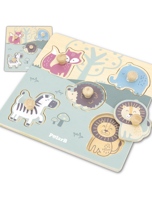 Puzle ar tapām - dzīvnieki