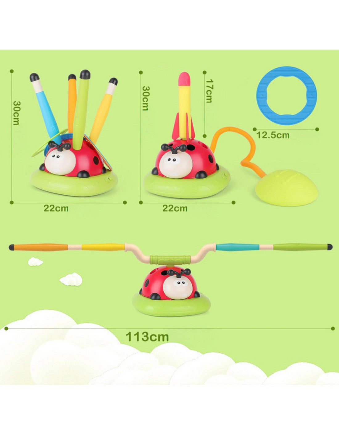 3in1 Aktīva spēle ārā
