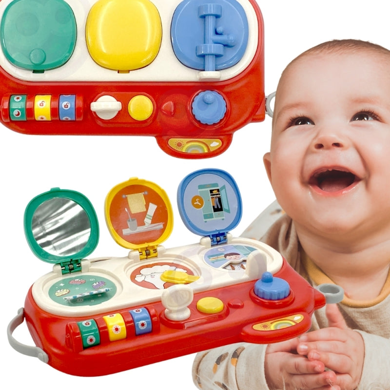 Attīstoša rotaļlieta - Izlēcoši lodziņi