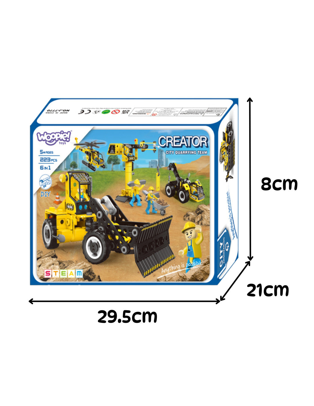 Konstruktora komplekts 6in1 STEM