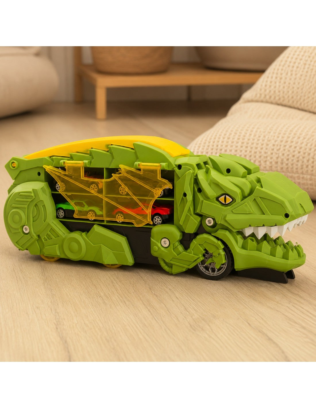 Dinozauru auto trase ar transportieri ar 13 elementiem