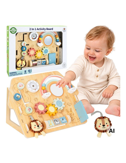 2 in 1 - Pirmais Busy board Mazulim