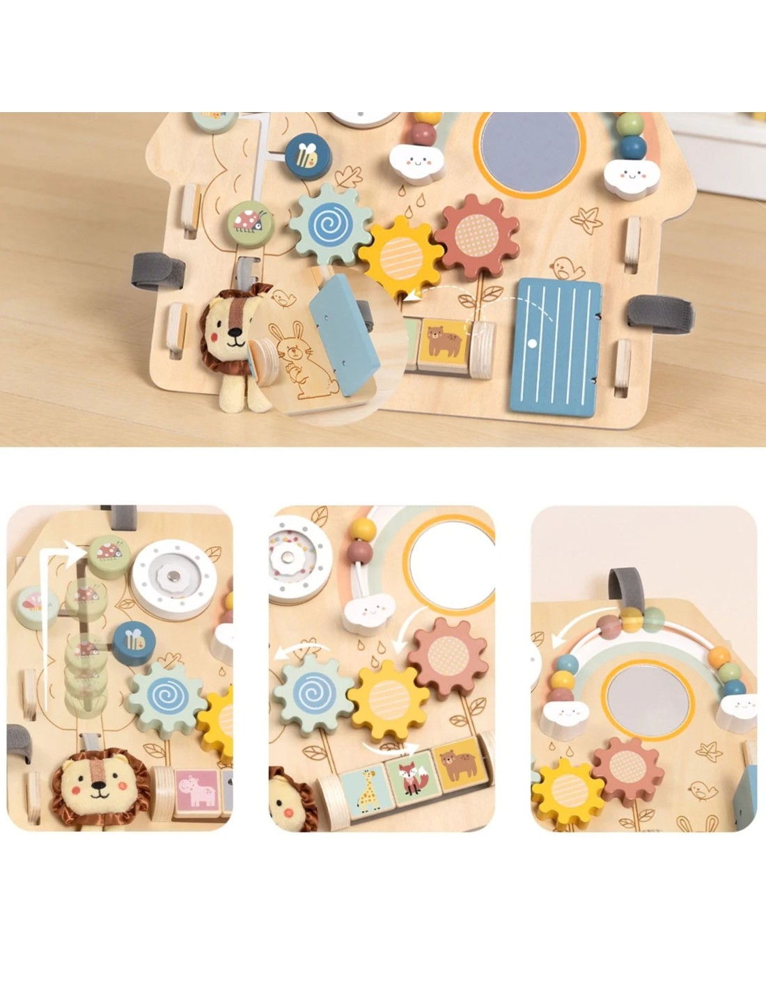 2 in 1 - Pirmais Busy board Mazulim