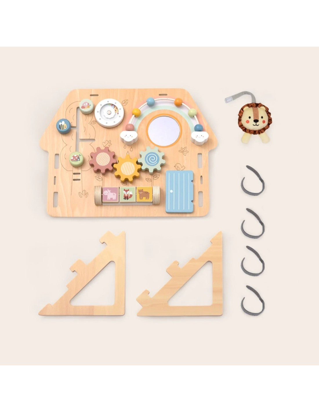 2 in 1 - Pirmais Busy board Mazulim