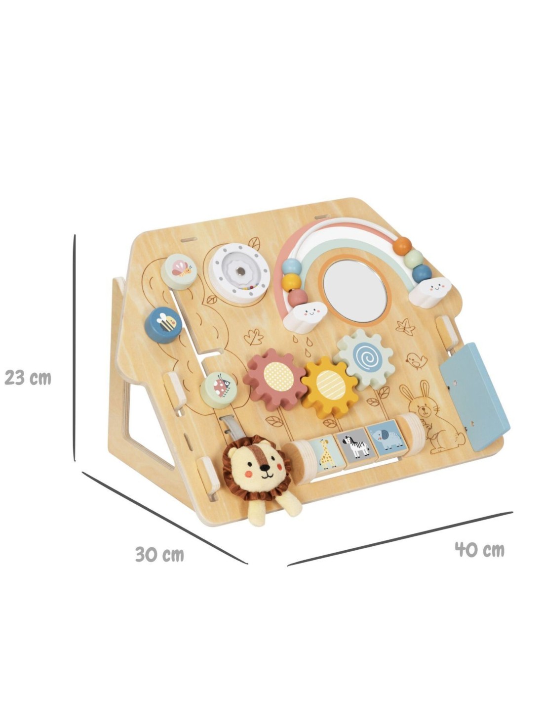2 in 1 - Pirmais Busy board Mazulim